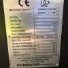 Apdirbimo centras HYUNDAI WIA F400 CNC / #312