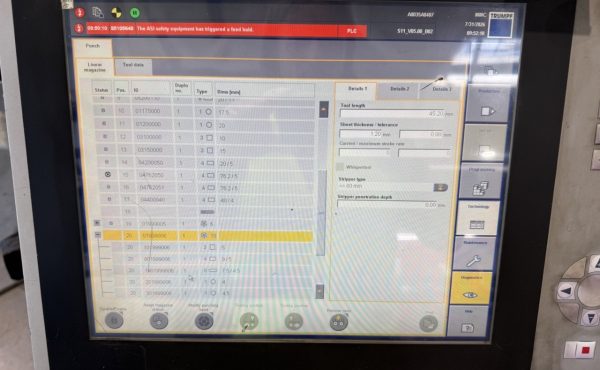 Perforavimo staklės TRUMPF TruPunch 3000 / #313